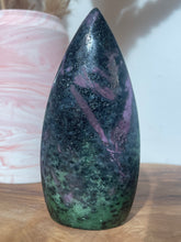 Load image into Gallery viewer, Ruby Zoisite Flame Carving
