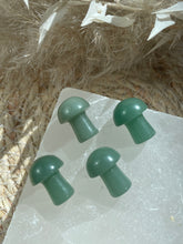 Load image into Gallery viewer, Green Aventurine Mushroom Carving
