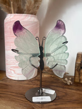 Load image into Gallery viewer, Rainbow Fluorite Butterfly Wings
