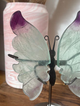 Load image into Gallery viewer, Rainbow Fluorite Butterfly Wings
