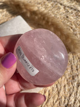 Load image into Gallery viewer, Rose Quartz Palm Stone
