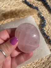 Load image into Gallery viewer, Rose Quartz Palm Stone
