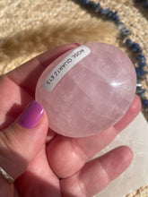 Load image into Gallery viewer, Rose Quartz Palm Stone
