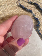 Load image into Gallery viewer, Rose Quartz Palm Stone
