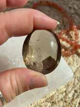 Load image into Gallery viewer, Smokey Citrine Palm Stone

