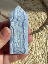 Load image into Gallery viewer, Blue Lace Agate Tower
