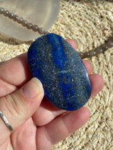 Load image into Gallery viewer, Lapis Lazuli Palm Stone
