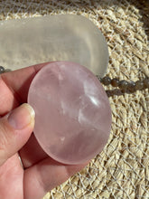 Load image into Gallery viewer, Rose Quartz Palm Stone
