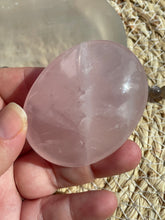 Load image into Gallery viewer, Rose Quartz Palm Stone

