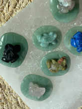 Load image into Gallery viewer, Frog on a Lilypad Carving
