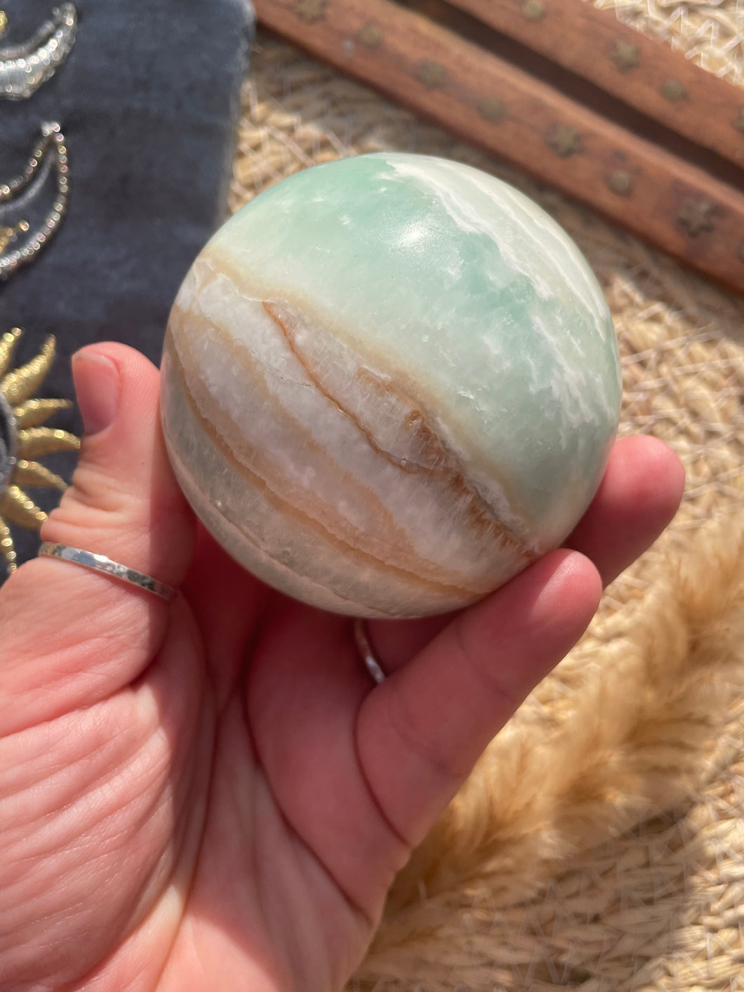 Caribbean Calcite Sphere