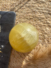 Load image into Gallery viewer, Lemon Calcite Sphere
