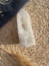 Load image into Gallery viewer, Druzy Clear Quartz Tower
