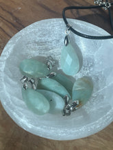 Load image into Gallery viewer, Amazonite Faceted Tear Drop Necklace
