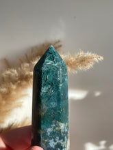 Load image into Gallery viewer, Moss Agate Tower

