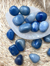 Load image into Gallery viewer, Blue Aventurine Tumble Stone
