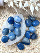 Load image into Gallery viewer, Blue Aventurine Tumble Stone
