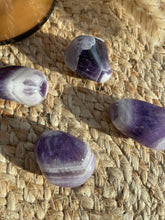 Load image into Gallery viewer, Chevron Amethyst XL Tumble Stone

