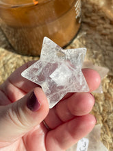 Load image into Gallery viewer, Rose Quartz Star Carving
