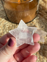 Load image into Gallery viewer, Rose Quartz Star Carving
