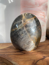 Load image into Gallery viewer, Black &amp; Peach Moonstone Free Form
