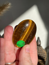 Load image into Gallery viewer, Tiger Eye Palm Stone
