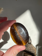 Load image into Gallery viewer, Tiger Eye Palm Stone
