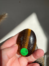 Load image into Gallery viewer, Tiger Eye Palm Stone
