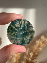 Load image into Gallery viewer, Moss Agate Dragon Carving Pendant
