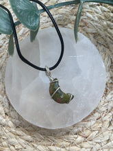 Load image into Gallery viewer, Unakite Silver Plated Necklace
