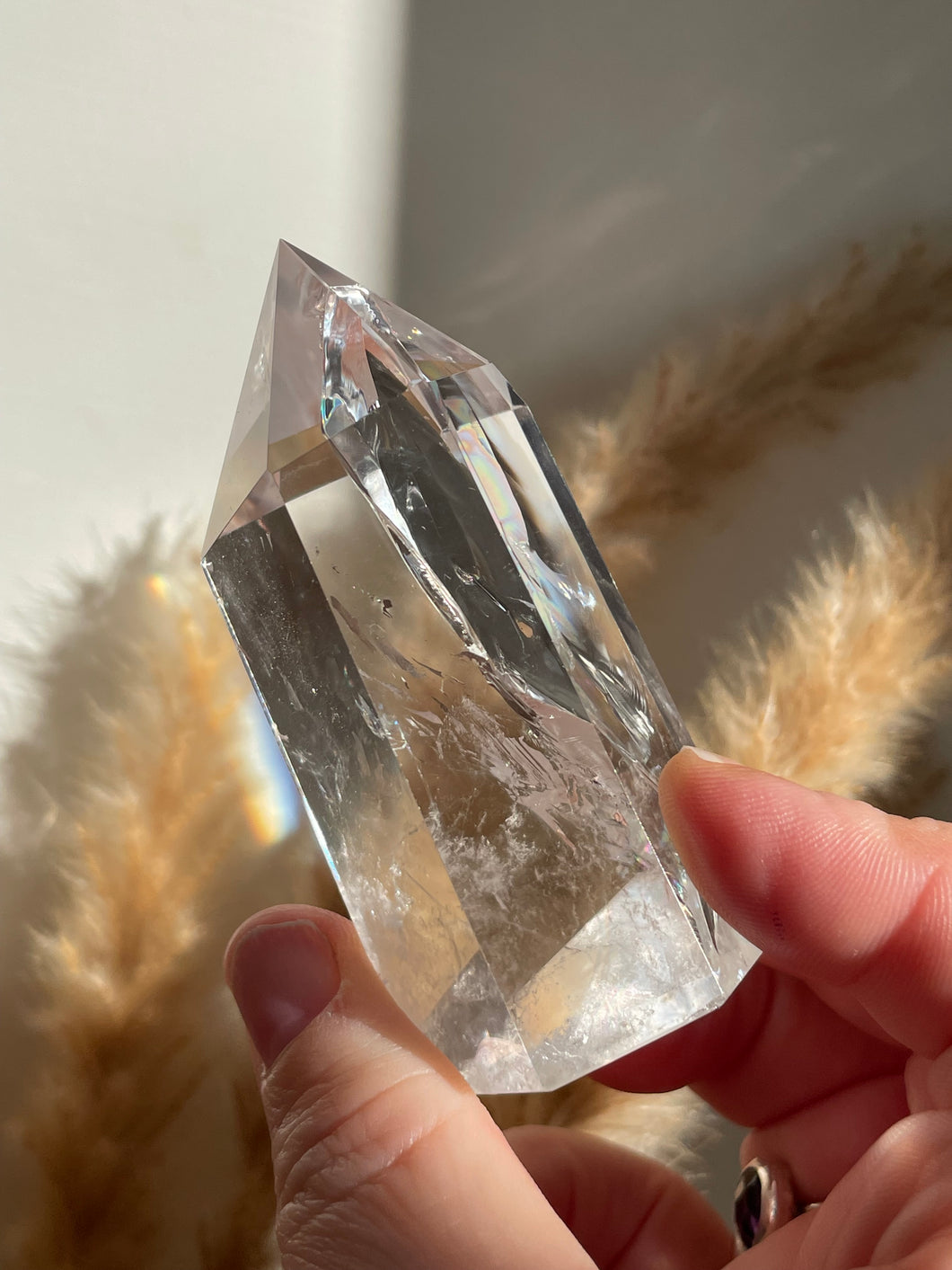 Clear Quartz Tower