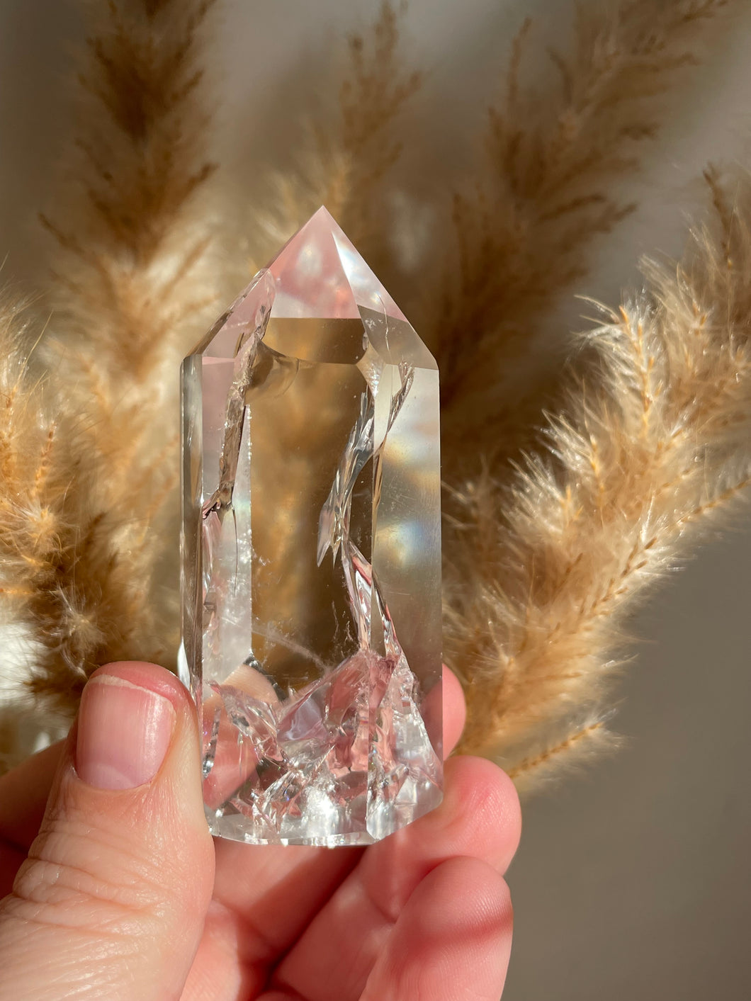 Imperfect Clear Quartz Tower