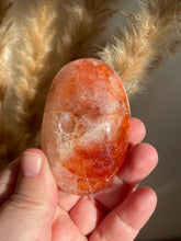 Load image into Gallery viewer, Imperfect Fire Quartz Palm Stone
