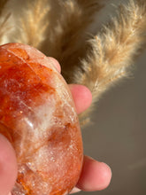 Load image into Gallery viewer, Imperfect Fire Quartz Palm Stone
