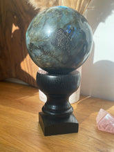 Load image into Gallery viewer, Wooden Sphere Stand
