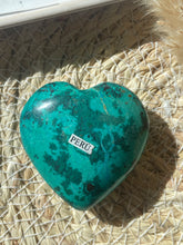Load image into Gallery viewer, Chryscholla Heart Carving
