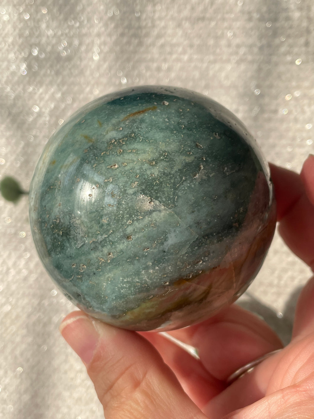 Ocean Jasper Sphere