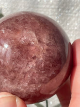 Load image into Gallery viewer, Strawberry Quartz Sphere
