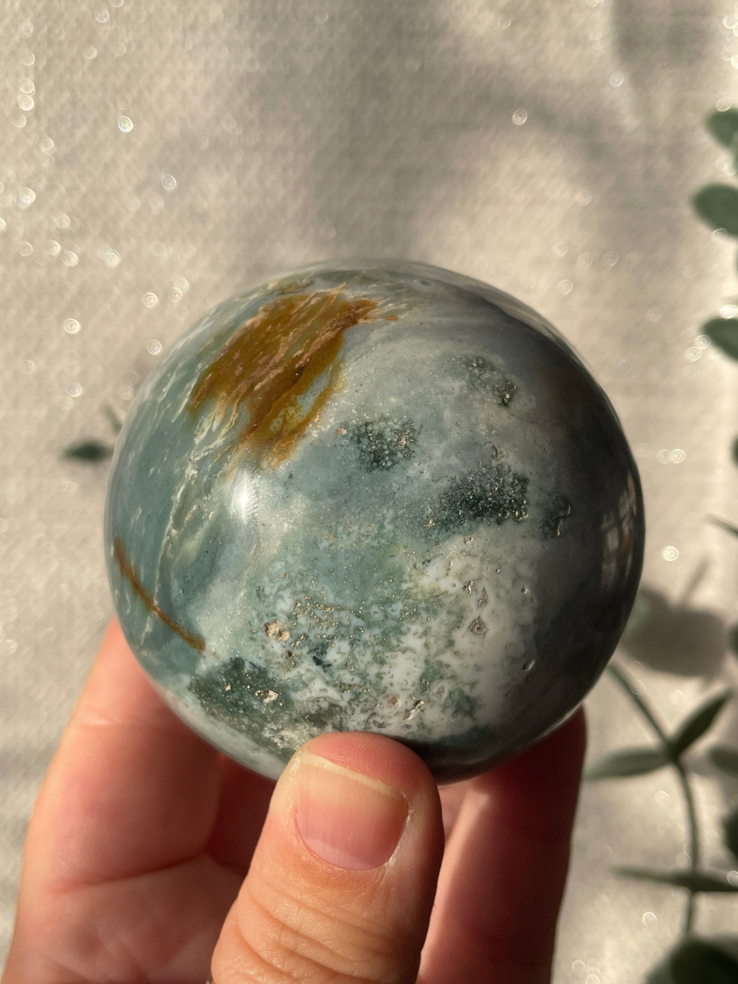 Ocean Jasper Sphere