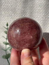 Load image into Gallery viewer, Strawberry Quartz Sphere
