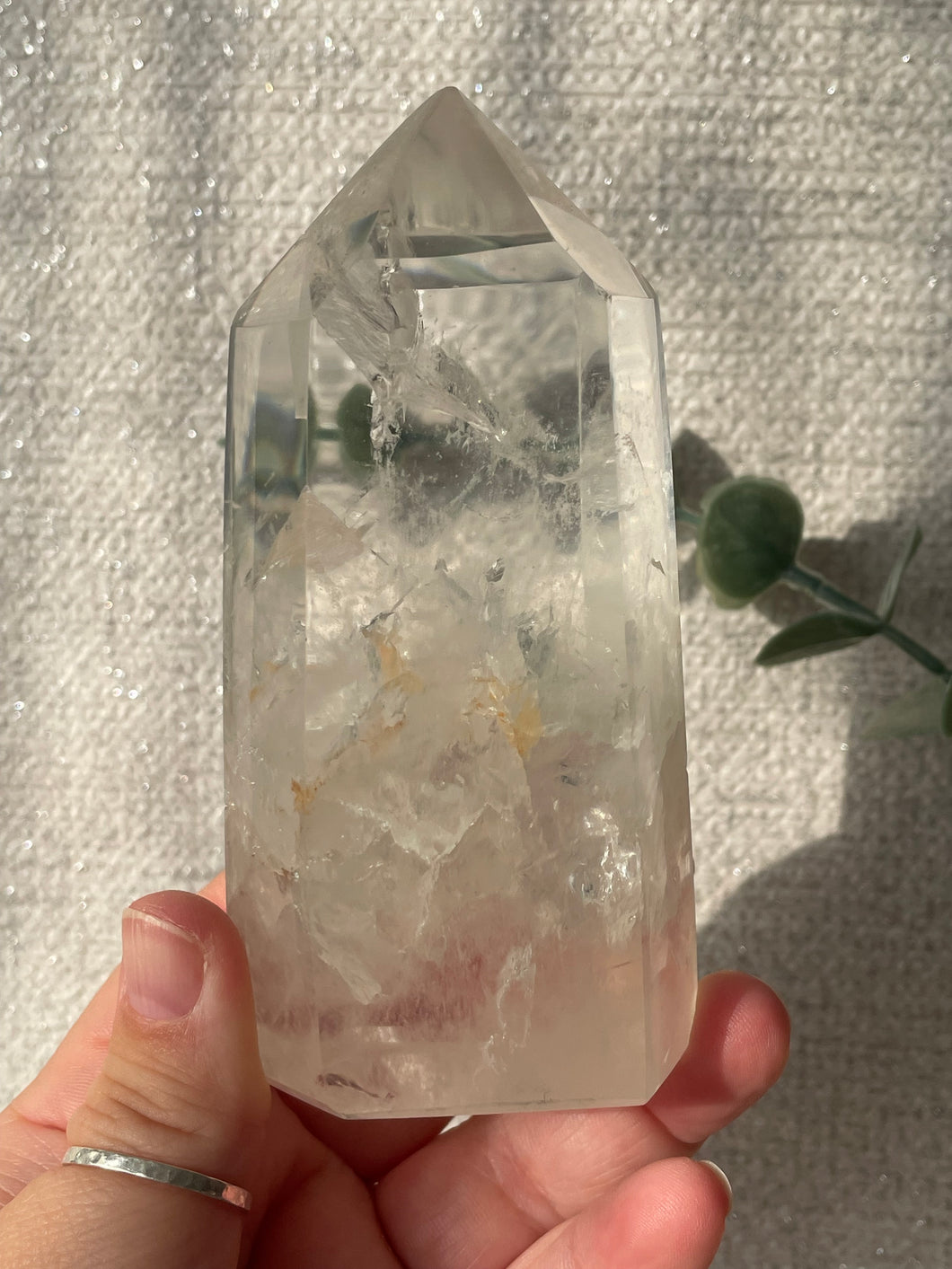 Clear Quartz Tower