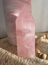 Load image into Gallery viewer, Rose Quartz Tower
