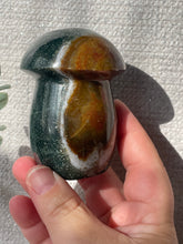 Load image into Gallery viewer, Ocean Jasper Mushroom Carving
