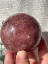 Load image into Gallery viewer, Strawberry Quartz Sphere
