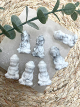Load image into Gallery viewer, Howlite Mini Buddha Carving
