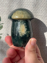 Load image into Gallery viewer, Ocean Jasper Mushroom Carving
