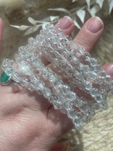 Load image into Gallery viewer, Clear Quartz Faceted Bracelet
