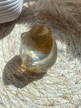 Load image into Gallery viewer, Golden Healer Citrine Flame Carving
