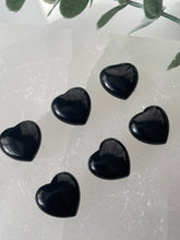 Load image into Gallery viewer, Obsidian Mini Heart Carving
