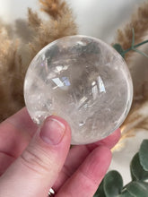 Load and play video in Gallery viewer, Clear Quartz Sphere
